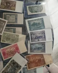 Zestaw starych banknotów polskich 1926-1948r — ujęcie 5