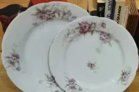 Zestaw talerzy limoges, Francuskie talerze zabytkowe. — ujęcie 3