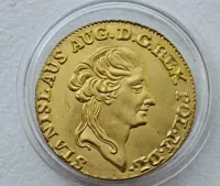 Złoty dukat Poniatowski 1789r. Fals? — ujęcie 3