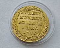 Złoty dukat Poniatowski 1789r. Fals? — ujęcie 4