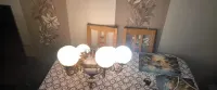 Żyrandol mosiężny — ujęcie 2