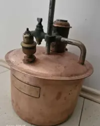ALKOBRE „D.R. Patent” (Deutsches Reichs-Patent – patent Rzeszy Niemieckiej) wykonany z miedzi — ujęcie 3