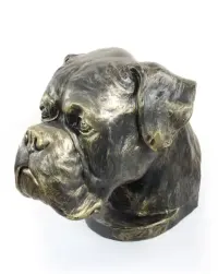 Bokser duża głowa z żywicy Art-Dog — ujęcie 2