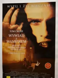 Oryginalny plakat kinowy Wywiad z wampirem 1994 Tom Cruise Brad Pitt 68x98 cm plakat filmowy horror B1 — ujęcie 3