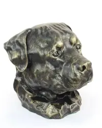 Rottweiler duża głowa z żywicy Art-Dog — ujęcie 3