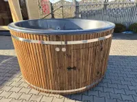 BALIA ogrodowa Premium 200cm, JACUZZI, led, piec zewnętrzny, HOT TUBE — ujęcie 2