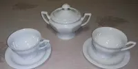 Filiżanki, cukiernice, porcelana  - ROSENTHAL: Sanssouci, Maria , trio — ujęcie 4