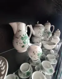Porcelana malowana złotem Nikko ogromny zestaw — ujęcie 2