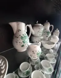 Porcelana malowana złotem Nikko ogromny zestaw — ujęcie 2
