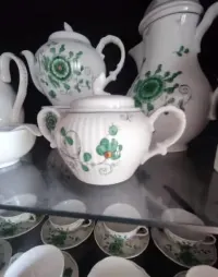 Porcelana malowana złotem Nikko ogromny zestaw — ujęcie 4