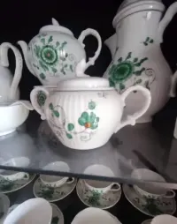 Porcelana malowana złotem Nikko ogromny zestaw — ujęcie 4