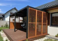 Rolety, żaluzje tarasowe, drewniane, regulowane, ruchome PORDUCENT — ujęcie 2