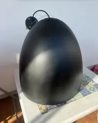 Duza lampa wiszaca czarna styl industralny/loft — ujęcie 5