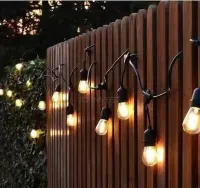 Girlanda Ogrodowa Świetlna 10M 10X Żarówka LED Sieciowa Wodoszczelna — ujęcie 4