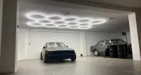 Lampa Hexagon LED 544x314cm Detailing Warszat   Magazyn Tatto Siłownia — ujęcie 3