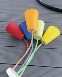 Lampa wisząca 5 raminna — ujęcie 4