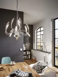 NOWA Lampa wisząca HAMPTON Glamour KLER — ujęcie 2