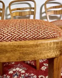 Krzesła Art Deco kultowy oryginalny Thonet lata 40. buk mat vintage retro antyk pelna renowacja — ujęcie 2