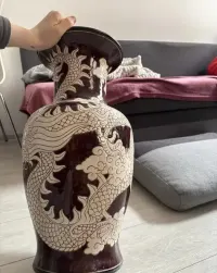 Duży wazon vintage antyk — ujęcie 3
