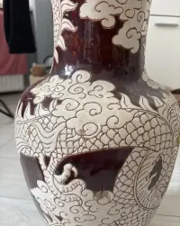 Duży wazon vintage antyk — ujęcie 4