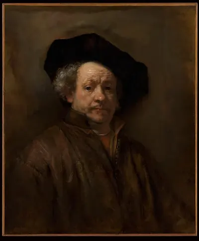 Self-Portrait — Rembrandt (Rembrandt van Rijn) — praca Tomasz Grabowska, Kraków