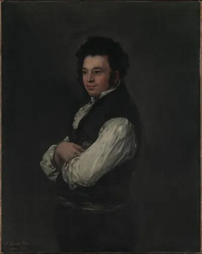 Tiburcio Pérez y Cuervo (1785/86–1841), the Architect — Goya (Francisco de Goya y Lucientes) — praca Piotr Sadowska, Gdańsk