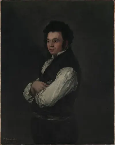 Tiburcio Pérez y Cuervo (1785/86–1841), the Architect — Goya (Francisco de Goya y Lucientes) — praca Piotr Sadowska, Gdańsk