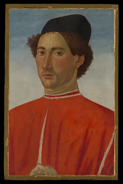 Portrait of a Man — Cosimo Rosselli — praca Agnieszka Zając, Zielona Góra