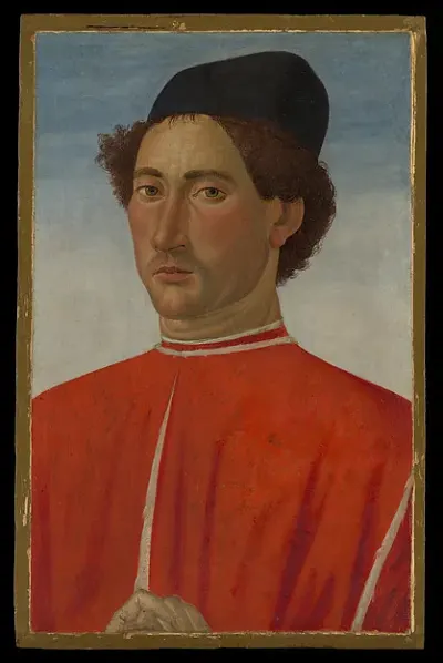 Portrait of a Man — Cosimo Rosselli — praca Agnieszka Zając, Zielona Góra