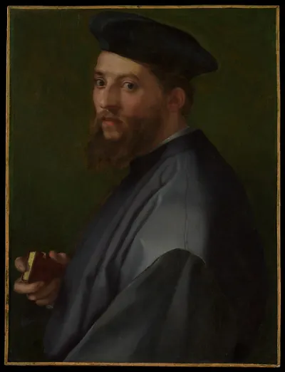 Portrait of a Man — Andrea del Sarto (Andrea d'Agnolo) — praca Beata Jabłońska, Szczecin