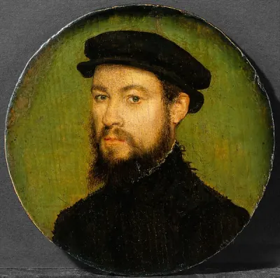 Portrait of a Man — Corneille de Lyon — praca Julia Głowacki, Kraków