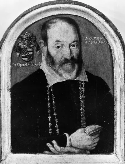 Portrait of a Man of the Moncheaux Family — Northern French Painter — praca Rafał Sadowska, Gdańsk