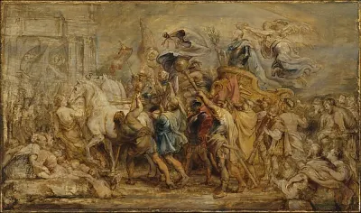 The Triumph of Henry IV — Peter Paul Rubens — praca Ewa Głowacki, Kraków