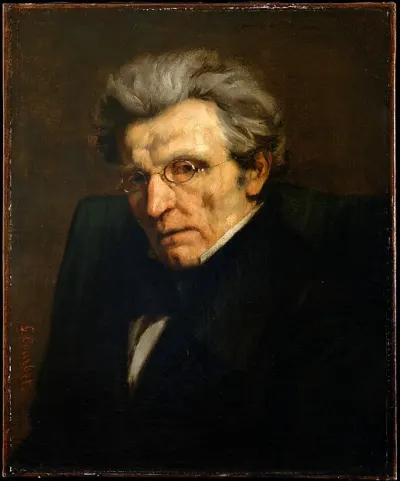 Monsieur Suisse — Gustave Courbet — praca Sebastian Wiśniewska, Olsztyn