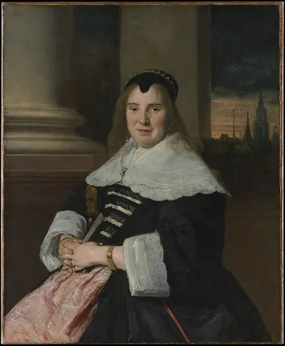 Portrait of a Woman — Frans Hals — praca Patryk Sikora, Wrocław