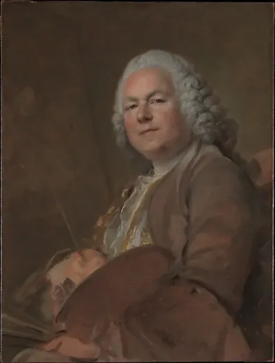 Jean Marc Nattier (1685–1766) — Louis Tocqué — praca Beata Głowacki, Kraków