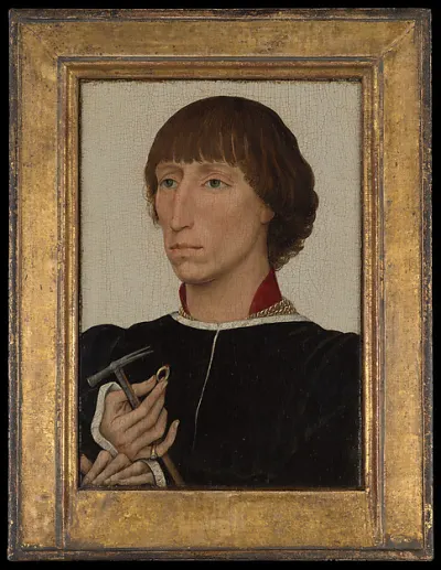 Francesco d'Este (born ca. 1429, died after 1486) — Rogier van der Weyden — praca Filip Nowak, Warszawa