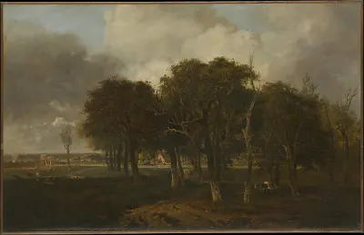 Hautbois Common, Norfolk — John Crome — praca Julia Jabłońska, Szczecin