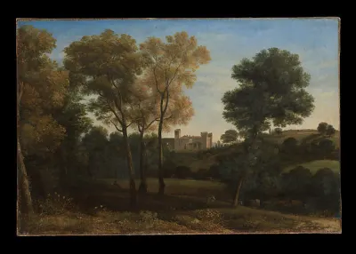 View of La Crescenza — Claude Lorrain (Claude Gellée) — praca Kamil Lis, Białystok