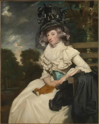 Mrs. Lewis Thomas Watson (Mary Elizabeth Milles, 1767–1818) — Sir Joshua Reynolds — praca Mateusz Wójcik, Bydgoszcz