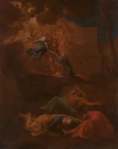 The Agony in the Garden — Nicolas Poussin — praca Marta Król, Białystok