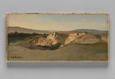 Italian Landscape — Camille Corot — praca Zofia Czajka, Rzeszów