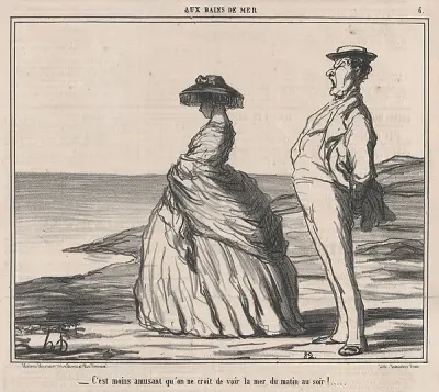 Dzieło bez tytułu — Honoré Daumier — praca Grzegorz Michalski, Rzeszów