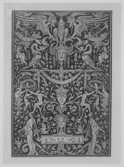 Ornament Print Panel — Peter Flötner — praca Dawid Pawlak, Toruń