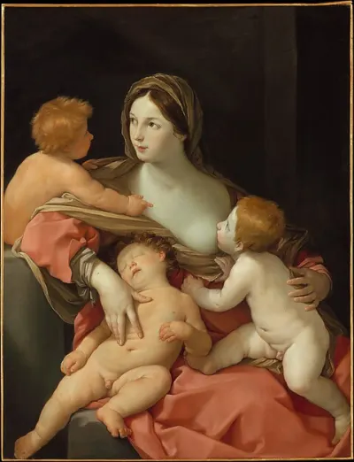 Charity — Guido Reni — praca Wojciech Ostrowska, Zielona Góra