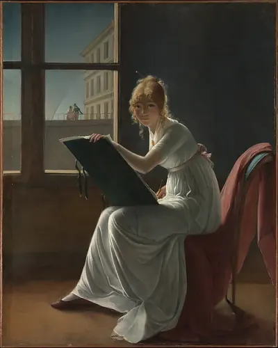 Marie Joséphine Charlotte du Val d'Ognes (1786–1868) — Marie Denise Villers — praca Julia Głowacki, Kraków