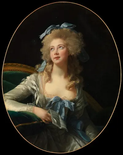 Madame Grand (Noël Catherine Vorlée, 1761–1835) — Elisabeth Louise Vigée Le Brun — praca Michał Michalski, Rzeszów