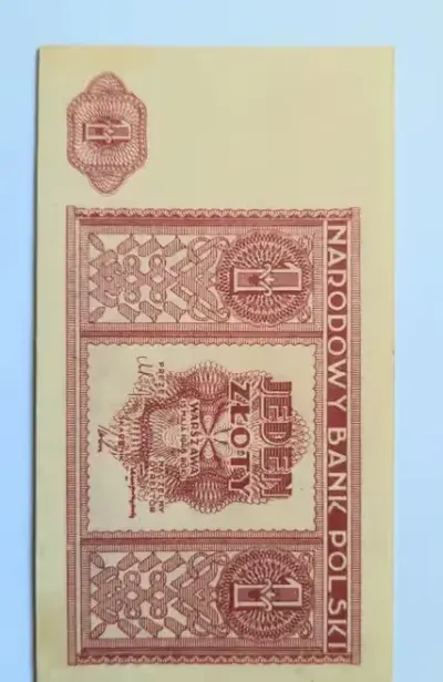1 zł z 1946 roku, ładny stan — praca Makros78, Kielce