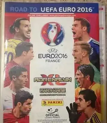 ALBUM Road To Euro 2016 France NOWY — praca Monika, Wrocław