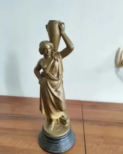 Antyk figurka  ze stopu — praca Andrzej, Piotrków Trybunalski